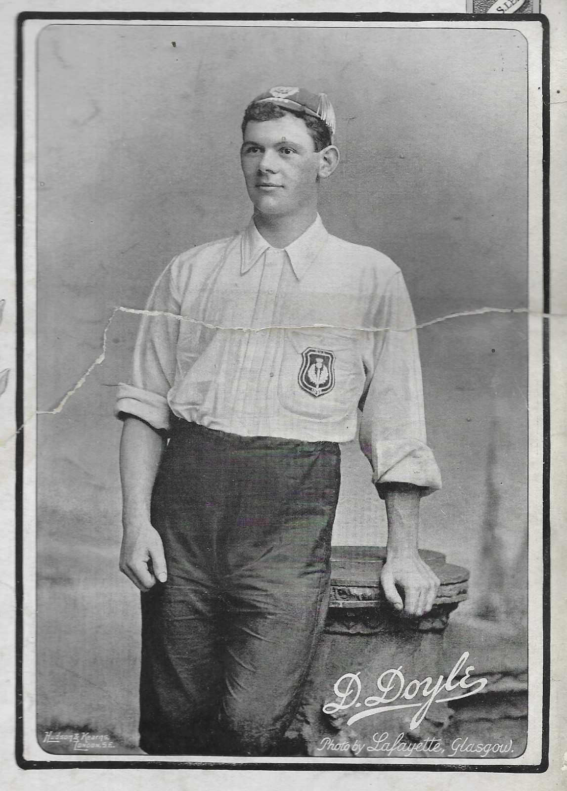 ORIGINAL LARGE 1895 PICTURE - DAN DOYLE CELTIC EVERTON GRIMSBY BOLTON SUNDERLAND for sale on Ebay