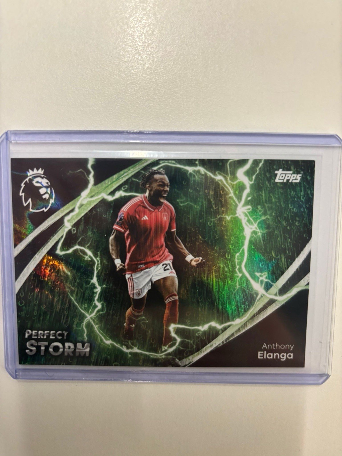 Topps Premier League 2026 Anthony Elanga Perfect Storm Case Hit! Forest for sale on Ebay