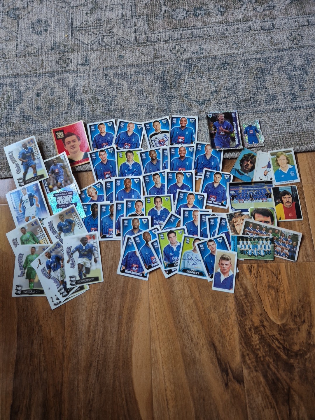A Job Lot Of Birmingham City Stickers And Cards Some From The 70s for sale on Ebay