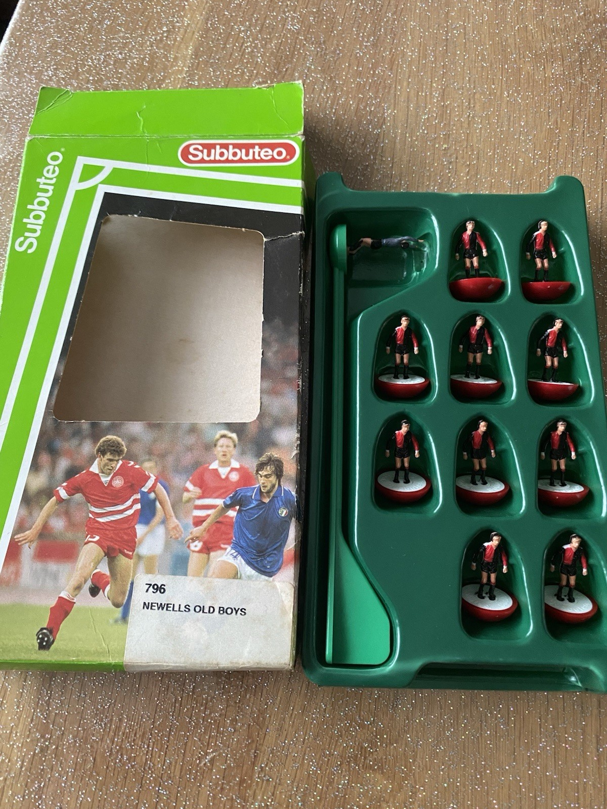 Subbuteo 796 Newells Old Boys LW Team for sale on Ebay