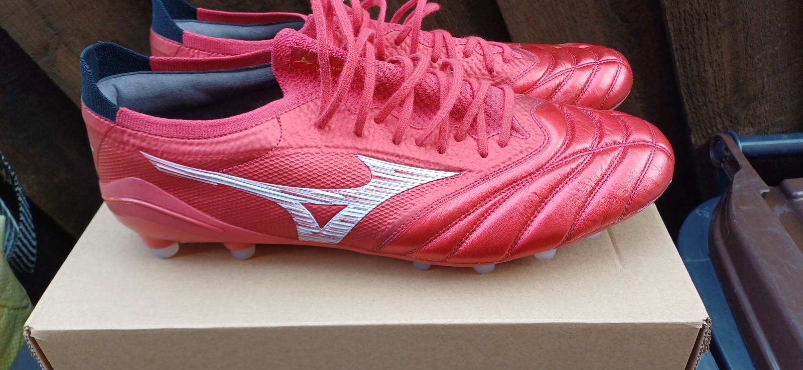 Mizuno Morelia Neo Beta IV Elite AG Football Boots Size UK 10 Brand RRp200 for sale on Ebay