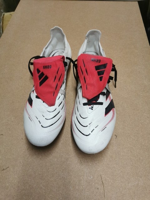 Adidas Predator White Size 12.5 UK Used Twice Very Good Condition Football Boots for sale on Ebay