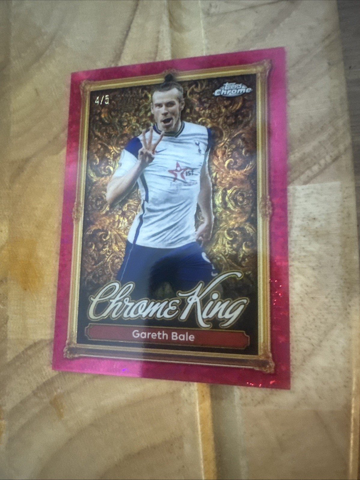 Topps Premier League 2025/2026 Gareth Bale Ultra Rare Red 4/5 Tottenham Hotspur for sale on Ebay