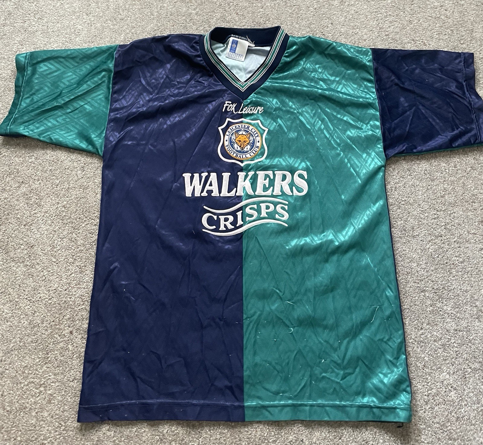 Original Authentic Leicester City 1995/1996 Third 3rd Football Shirt - Medium for sale on Ebay