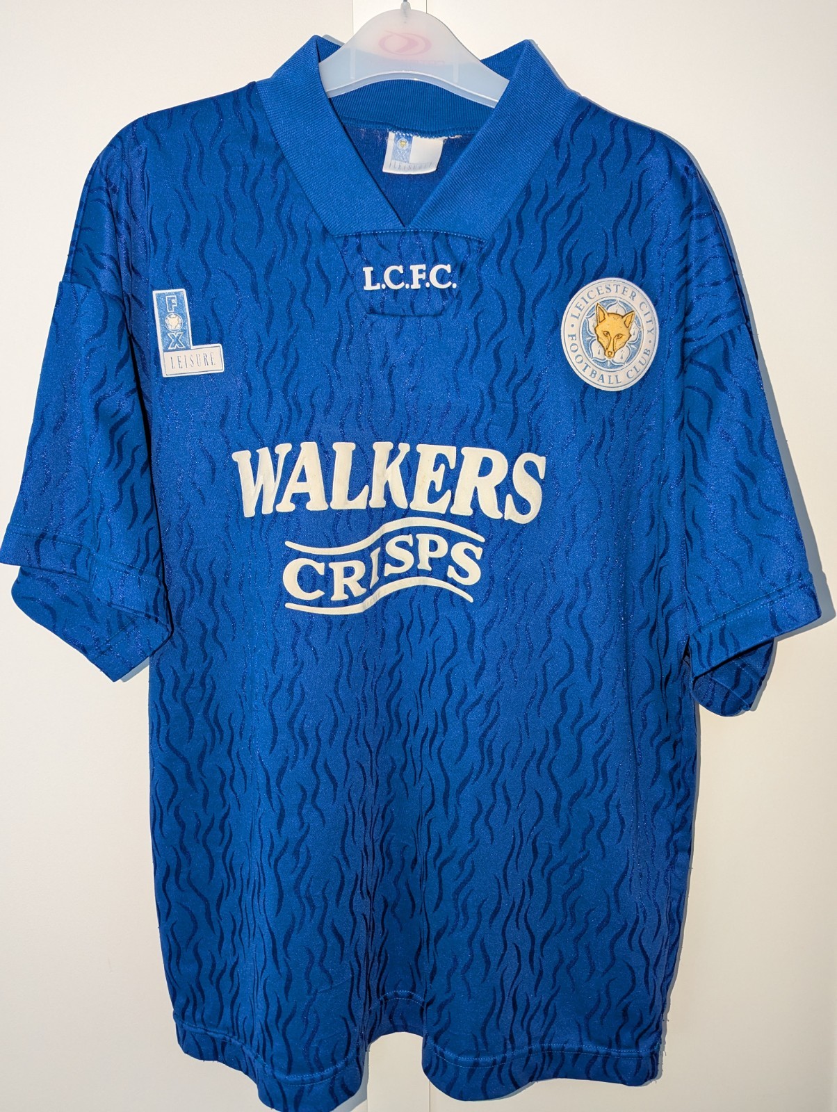 Leicester City Home Football Shirt From The 1992-94 Seasons. Mens Large. for sale on Ebay