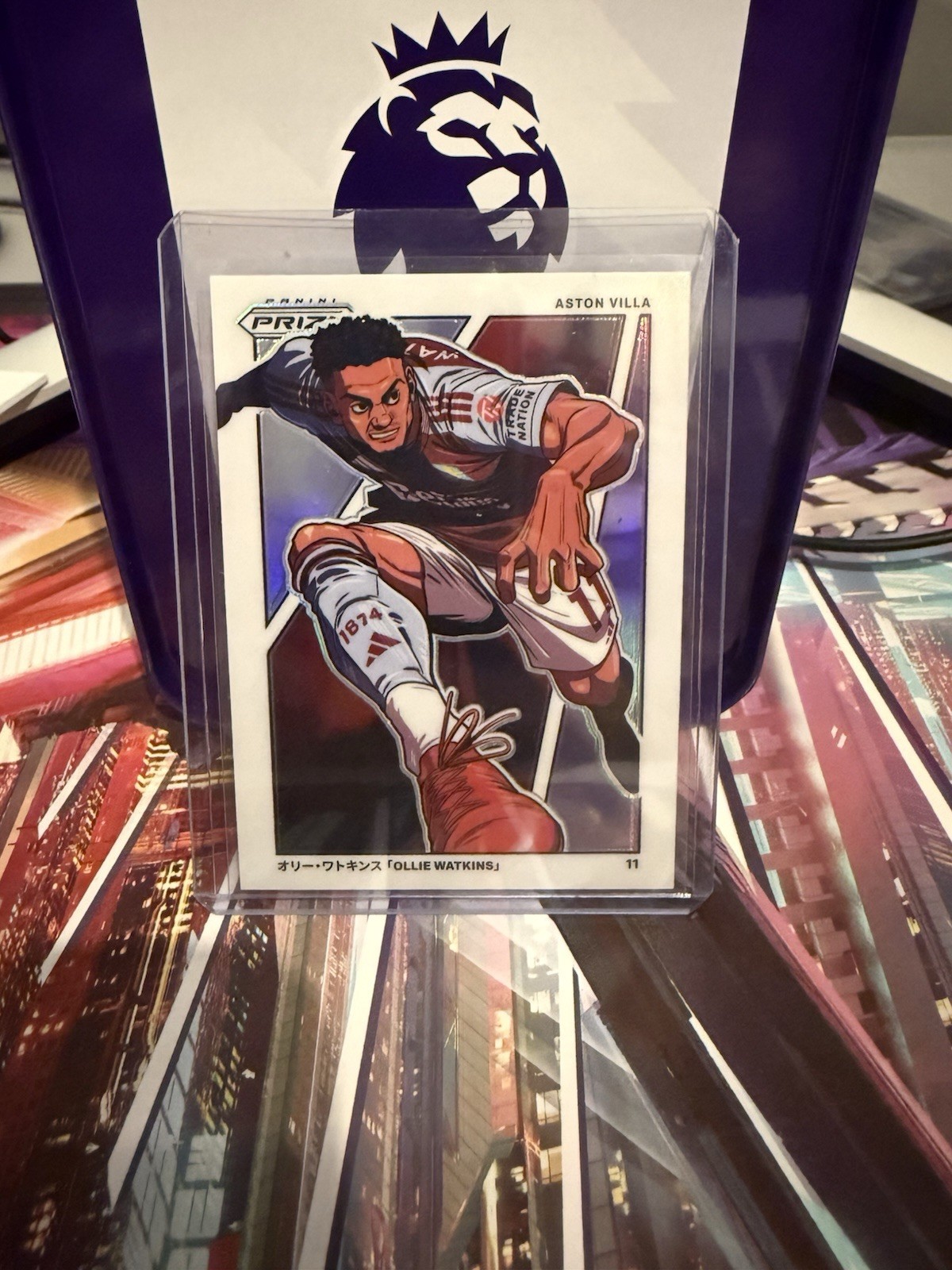 Ollie Watkins Manga Panini Prizm Aston Villa 24/25 Premier League Case Hit for sale on Ebay