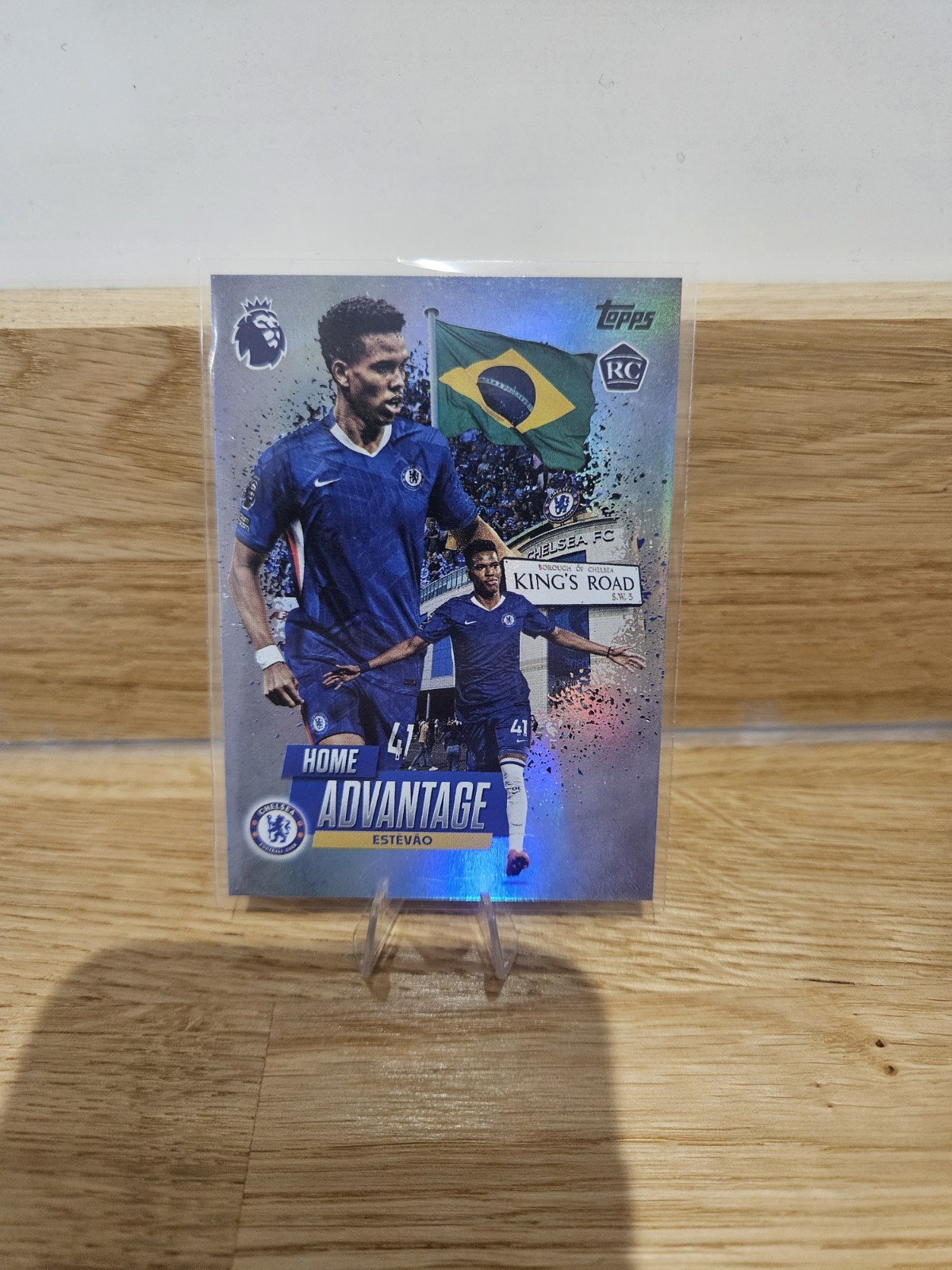 Estevao- Topps Premier League 2026 - Case Hit Home Advantage RC - Chelsea for sale on Ebay