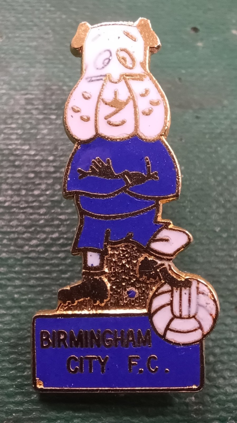 RARE England Birmingham City FC Football Club Enamel Pin Badge 1 for sale on Ebay