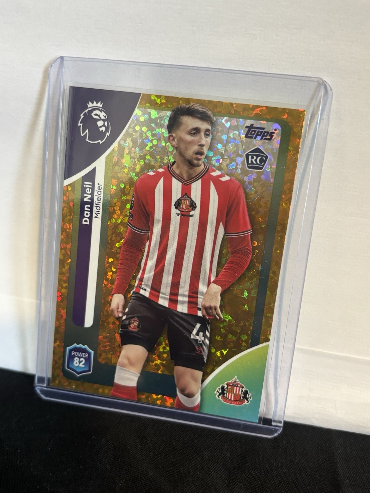 Dan Neil Rookie 37/50 Topps Premier League 25/26 Sunderland for sale on Ebay
