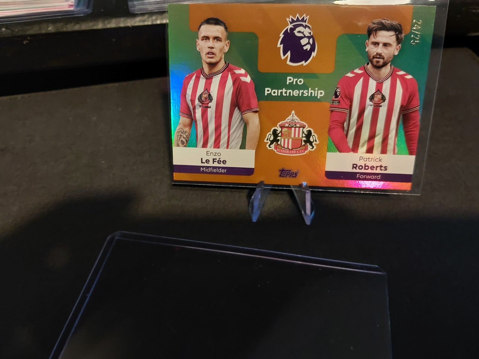 Topps Premier League Sunderland Pro Partnership 24/25 see pics for sale on Ebay