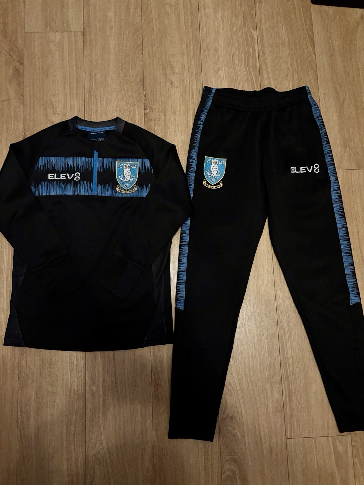 Sheffield Wednesday Youth Medium Training Top and Trousers - Great Condition for sale on Ebay