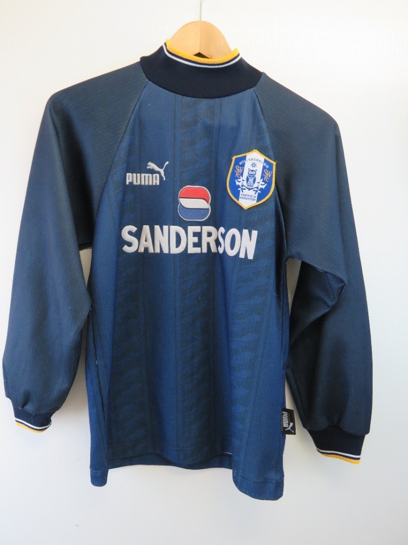 Sheffield Wednesday 1995-96 Goalkeeper Shirt / Jersey. Large Boys for sale on Ebay