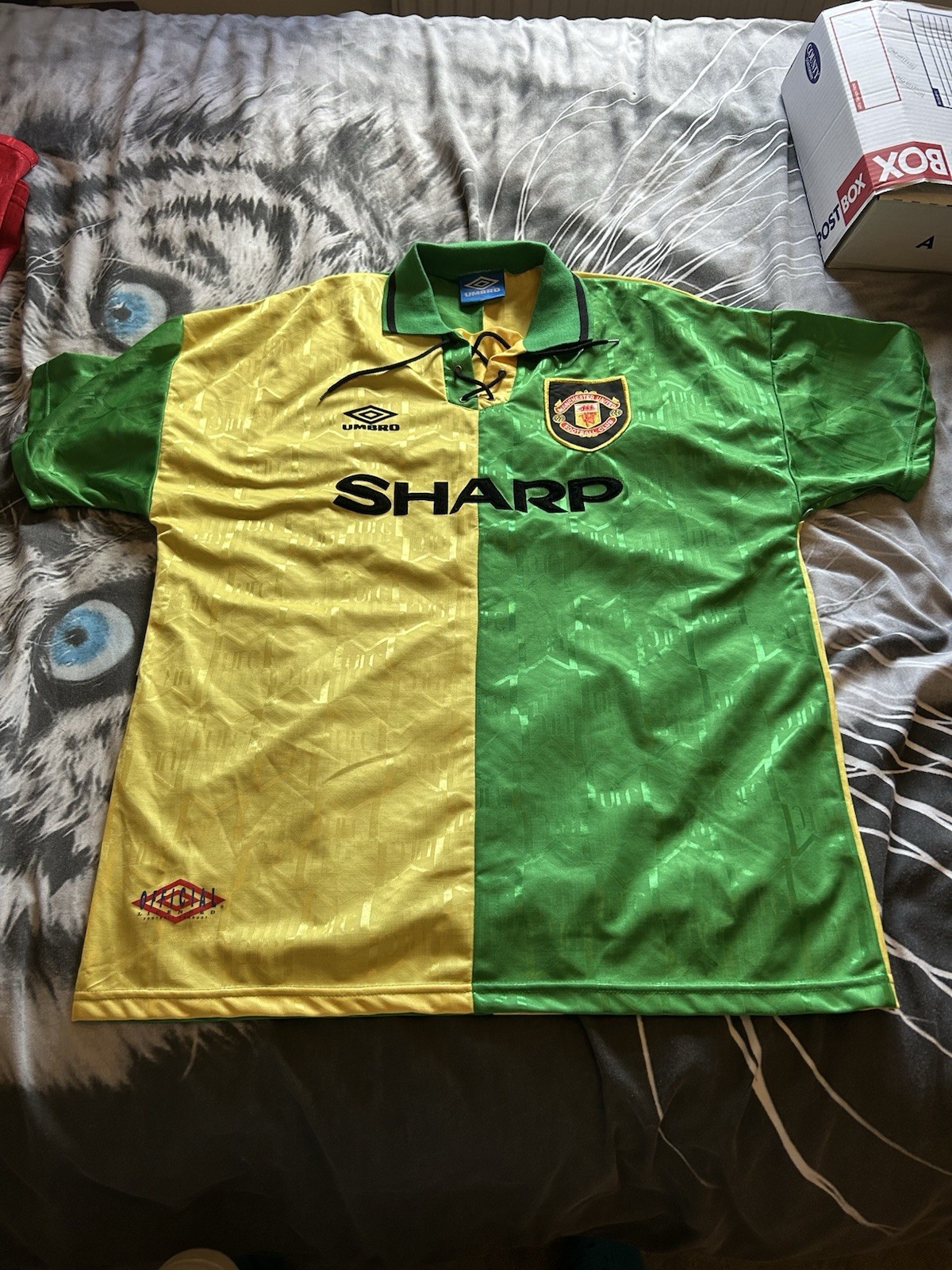 Manchester United 1992/94 Original Umbro Third XL Pristine Condition for sale on Ebay