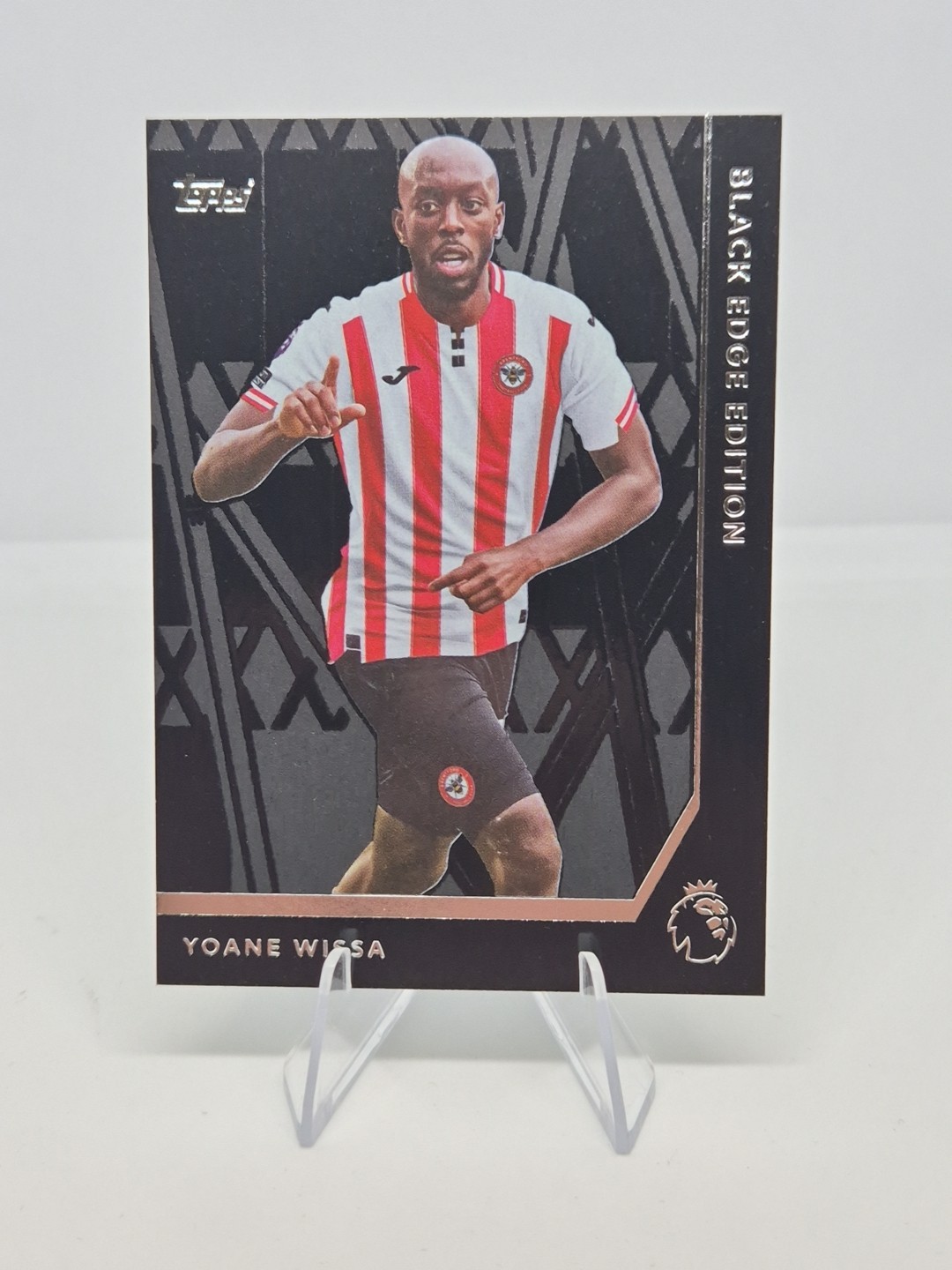 Topps Premier League 2026 Yoane Wissa [Brentford] Black Edge Edition for sale on Ebay