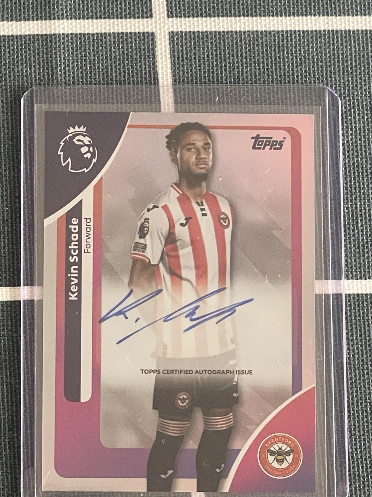 Topps Premier League 2026 Kevin Schade Autograph Rainbow Hobby Auto Brentford for sale on Ebay