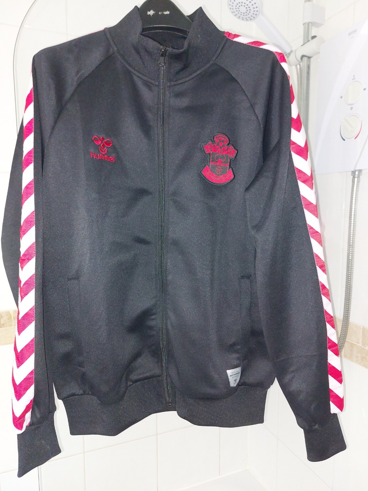 Southampton FC  Full Zip Track Jacket  Size Medium  for sale on Ebay