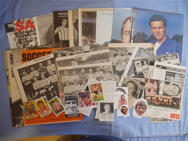 Southampton Memorabilia 1940's to 1970's. All Shown for sale on Ebay