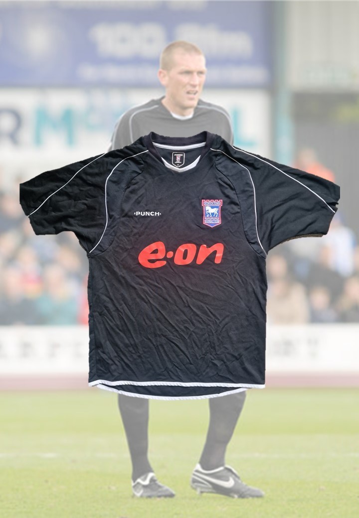 Ipswich Town Football Club 2006/08 Third Shirt (medium) for sale on Ebay