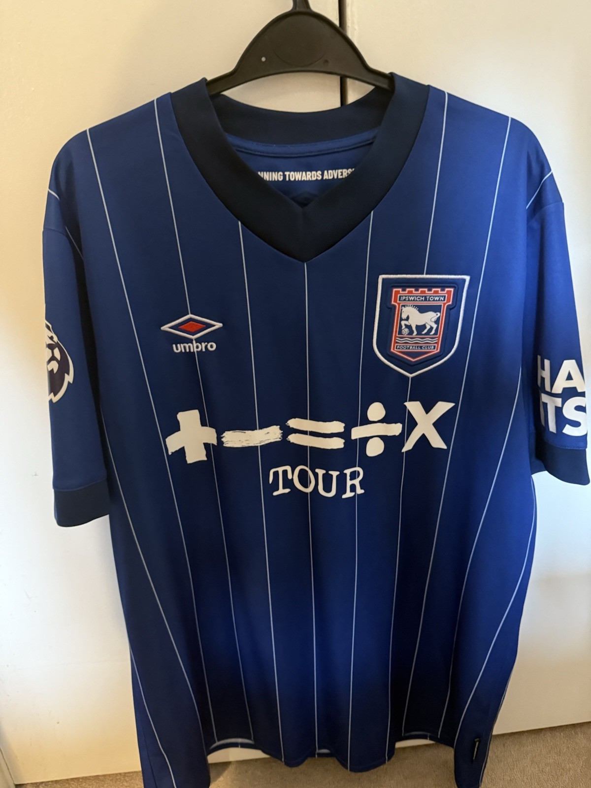 ipswich town home shirt 24/25 xxl  for sale on Ebay