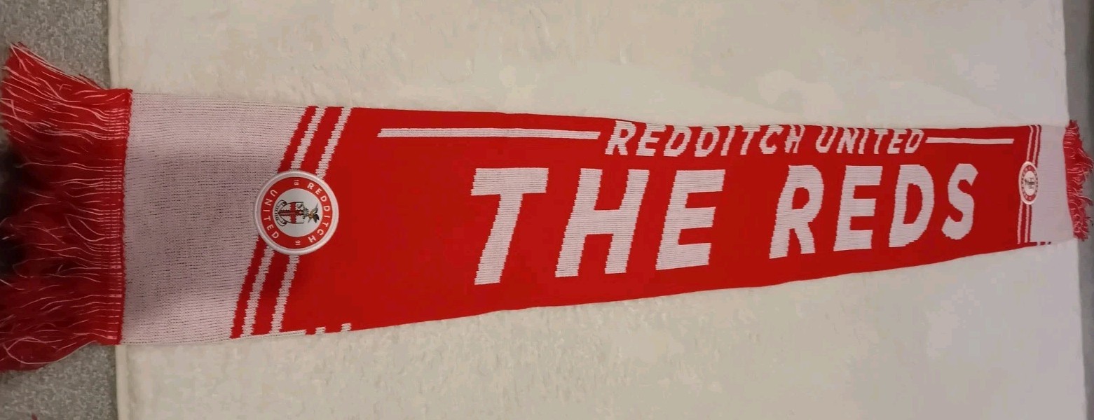 Redditch United Non League Scarf for sale on Ebay