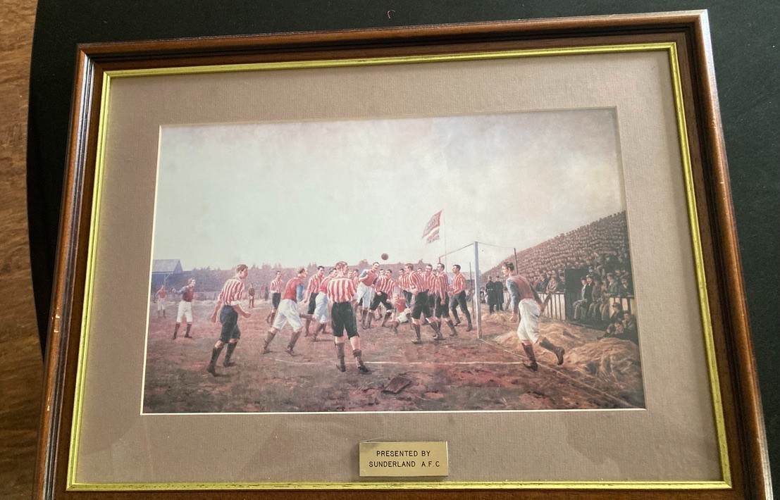 Sunderland football club picture for sale on Ebay