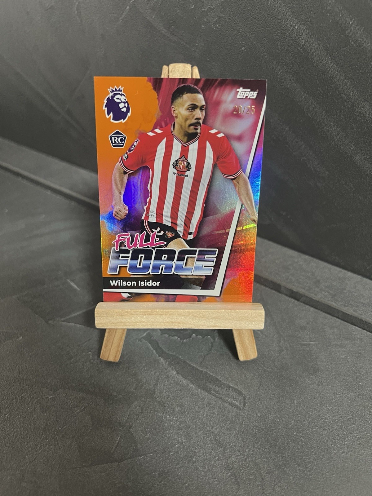 Topps Premier League 25/26 - Sunderland - Wilson Isidor /25 Full Force for sale on Ebay