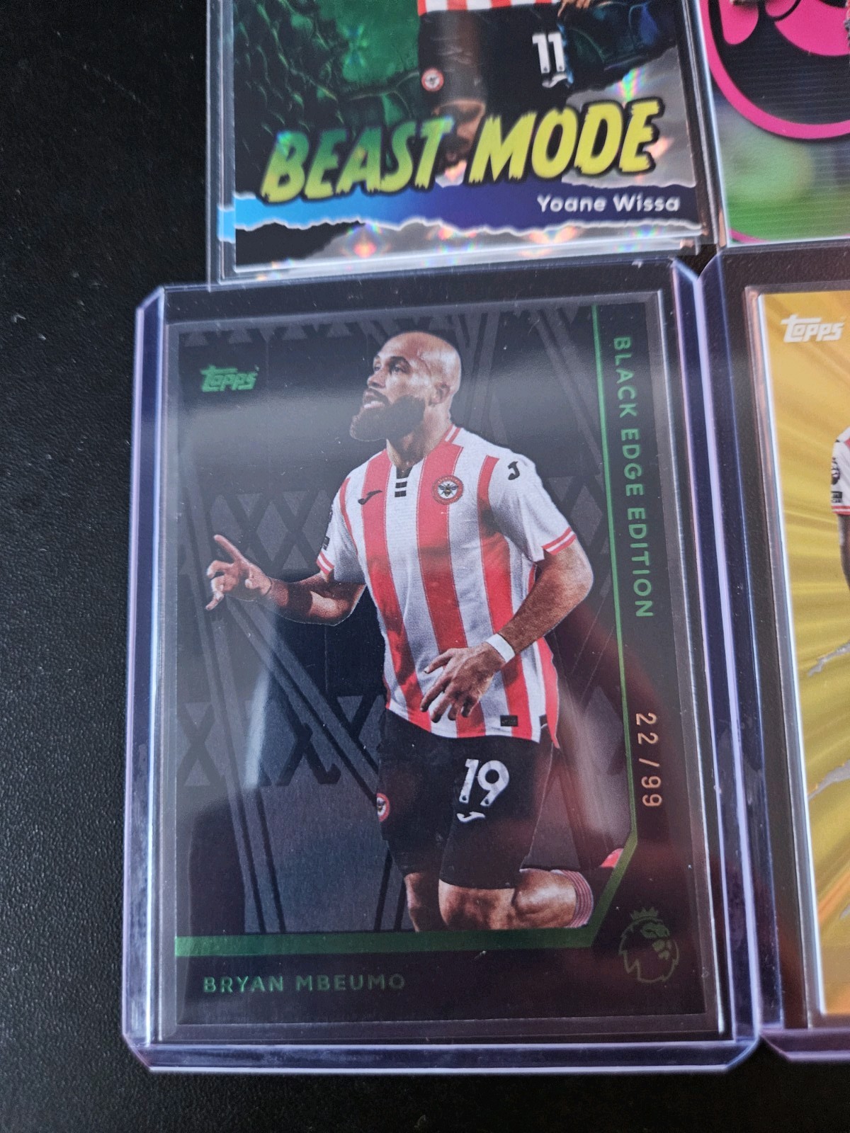 Topps Premier League 2026 Brentford Bundle with Black Edge Numbered Mbeumo /99  for sale on Ebay