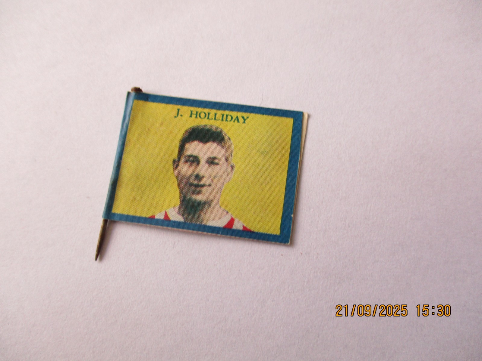 BRENTFORD - 1933 Original Skipper Football Flag Pin, J. HOLLIDAY - DC Thomson for sale on Ebay