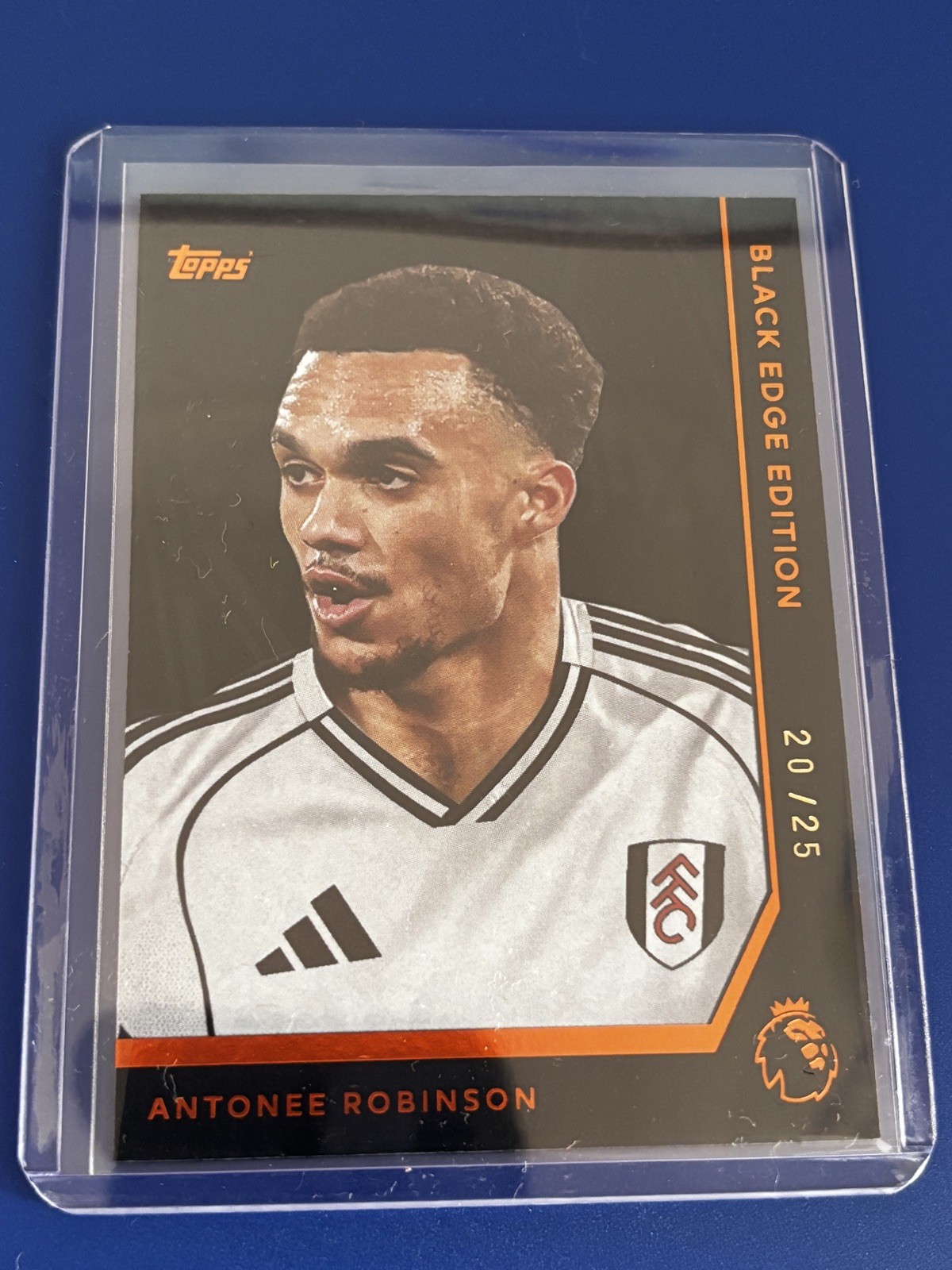 Antonee Robinson Black Edge Rare Numbered 20/25 Topps - Fulham for sale on Ebay
