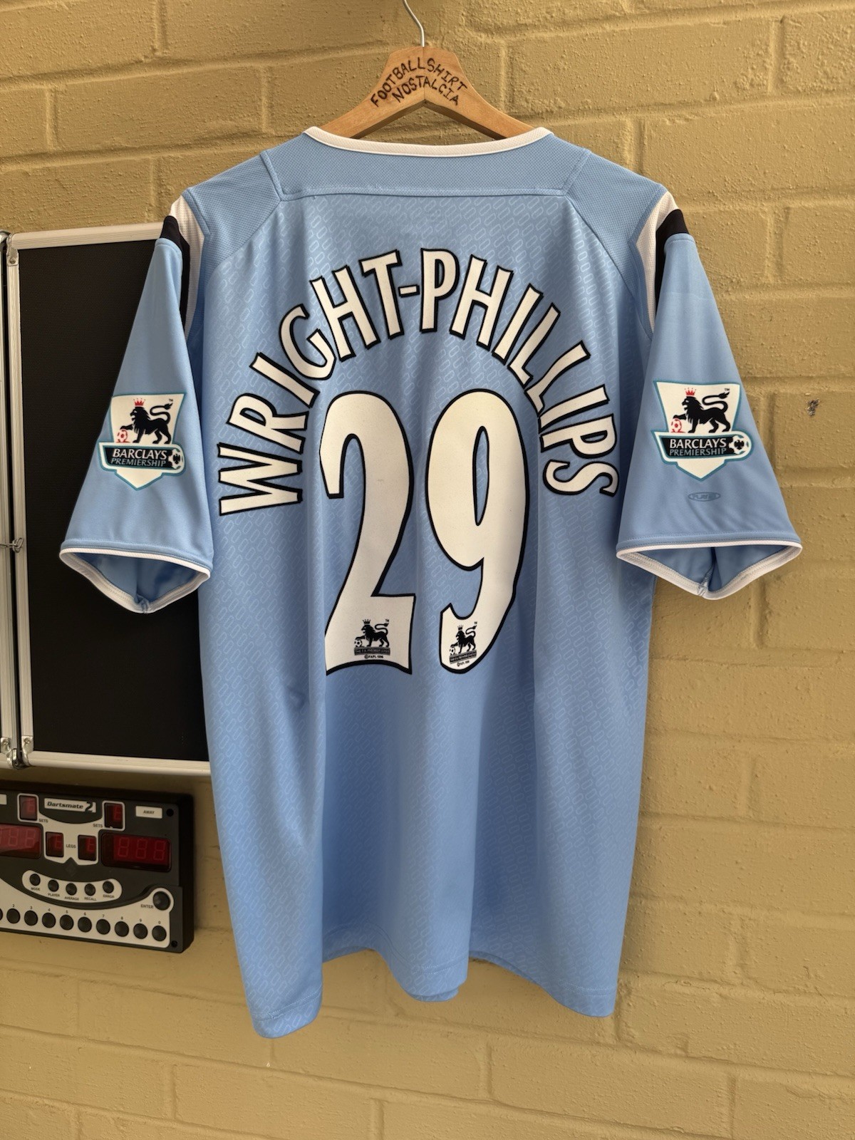 Manchester City 2004-06 Home Football Shirt Men’s Large #29 WRIGHT-PHILLIPS for sale on Ebay