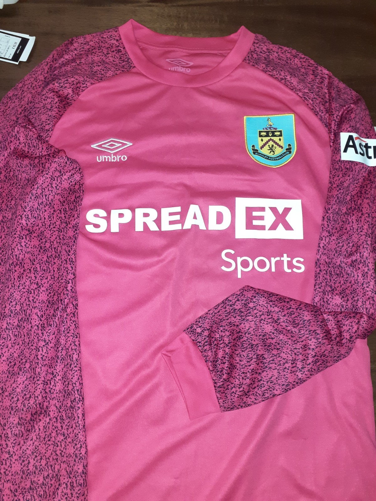 Burnley Football Shirt #18 Williams (M) for sale on Ebay