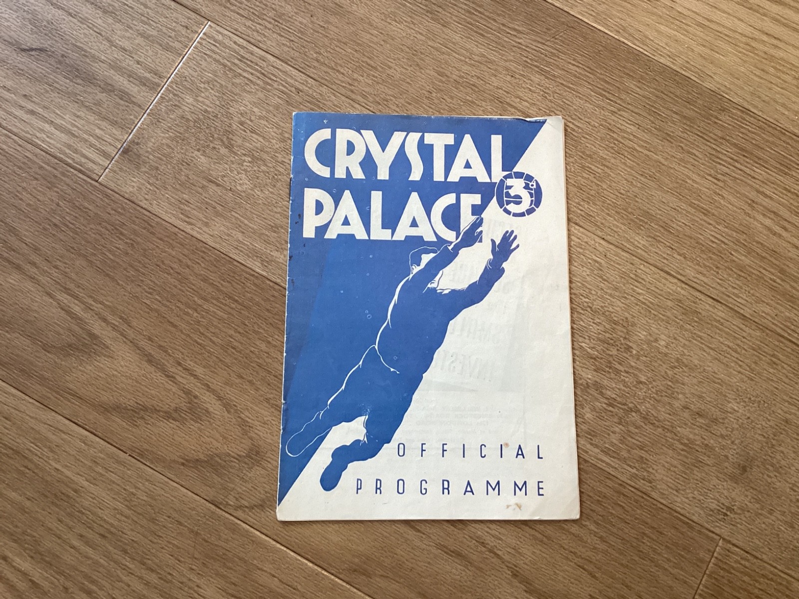 Crystal Palace v Norwich City Division 3 South 23rd February 1952. for sale on Ebay