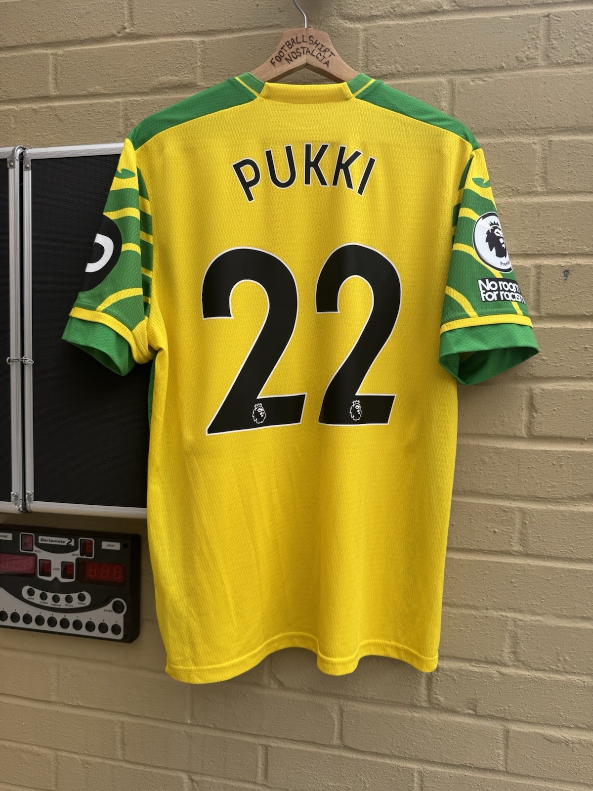Norwich City 2021-22 Home Football Shirt Men’s Large #22 PUKKI for sale on Ebay