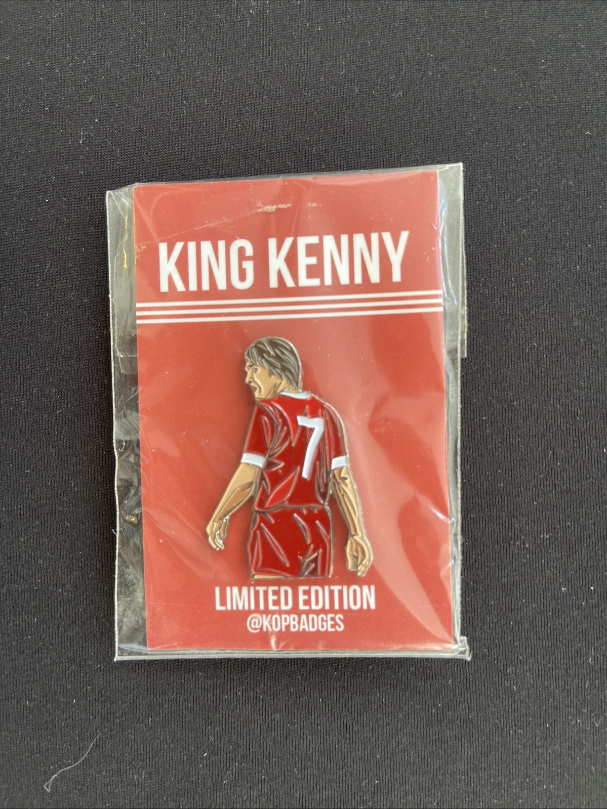Kop Badges King Kenny Kenny Dalglish Liverpool for sale on Ebay