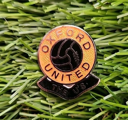 Oxford United Gomm Badge for sale on Ebay