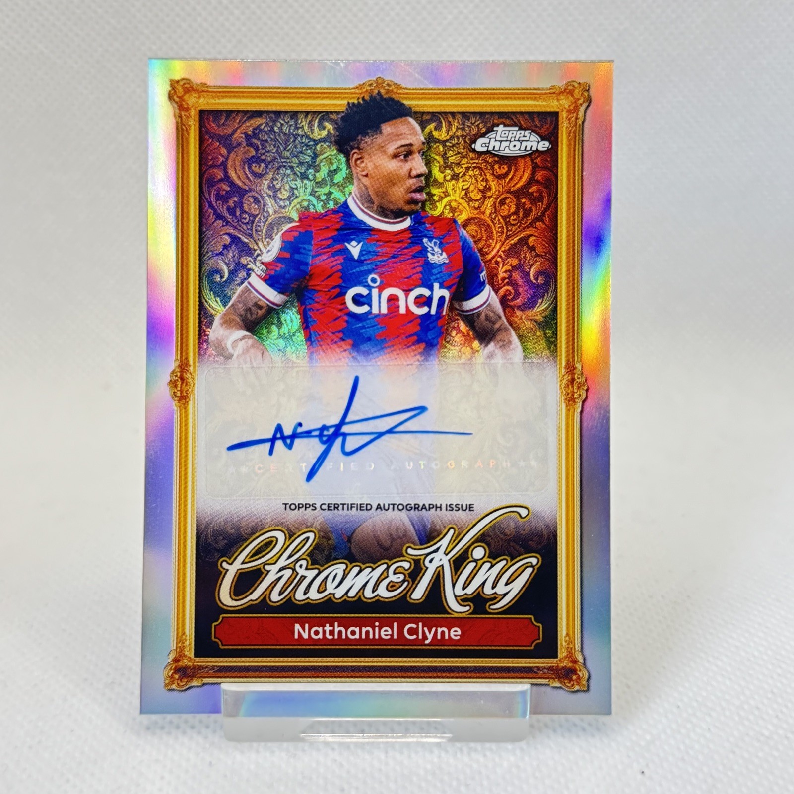 2026 Topps Premier League Nathaniel Clyne Chrome King Autograph - Crystal Palace for sale on Ebay