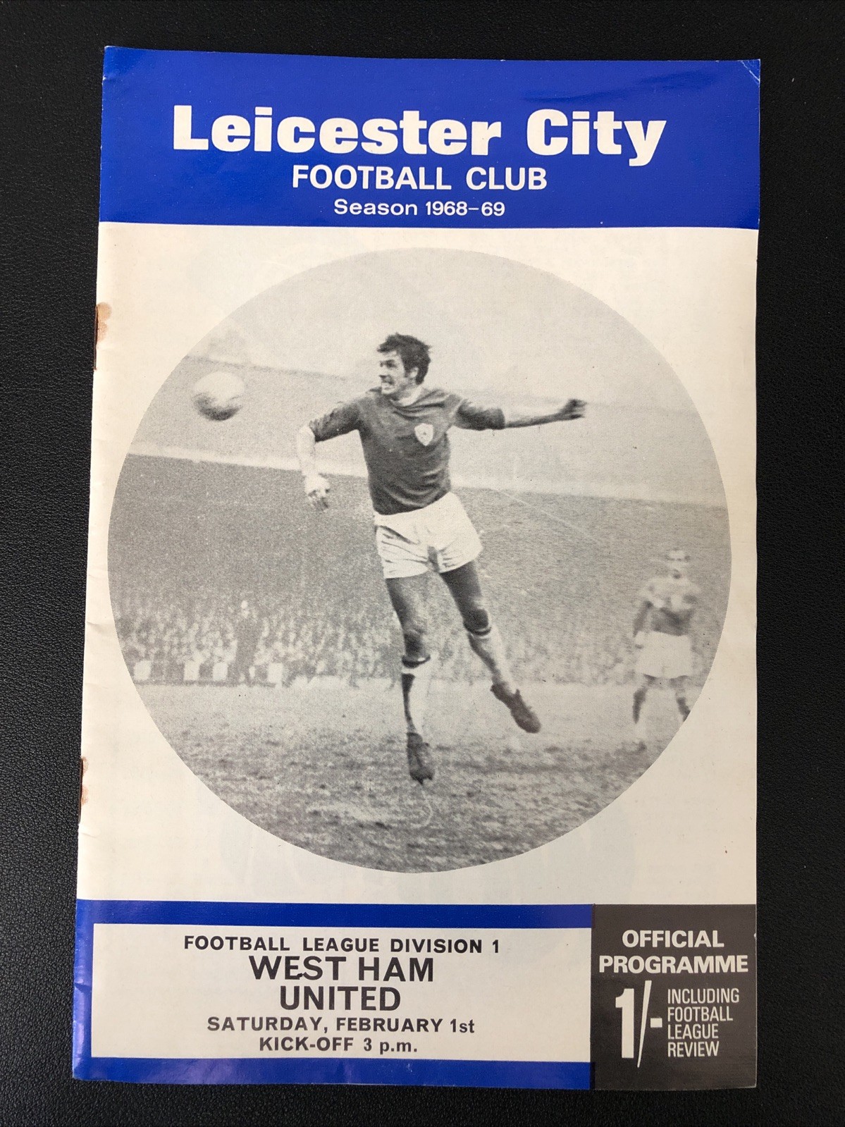 Leicester City vs West Ham United - February 1969 Football Programme for sale on Ebay