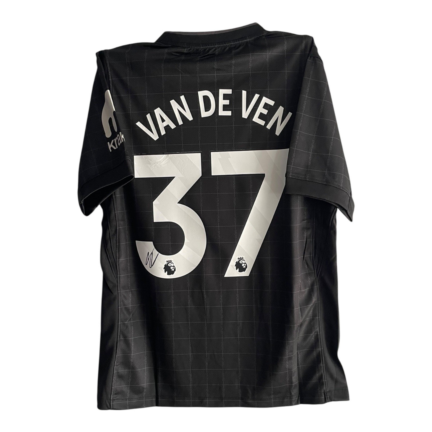 Micky van de Ven  signed shirt EXACT VIDEO PROOF TOTTENHAM JERSEY SPURS  for sale on Ebay