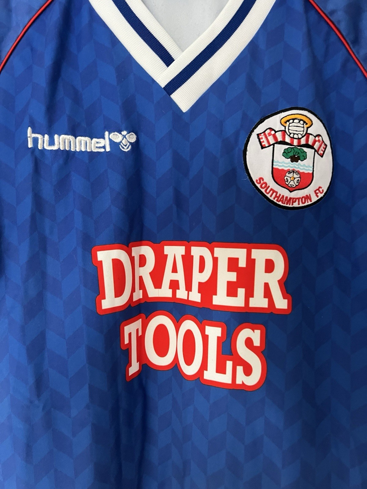 Southampton FC Saints Retro Blue Away Shirt 1985-1987 Size Medium Men’s VGC for sale on Ebay