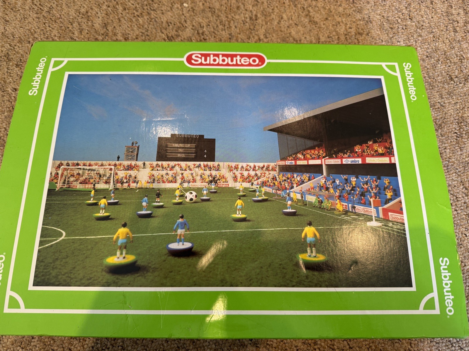 VINTAGE Subbuteo Set with accessories - see photos for details for sale on Ebay