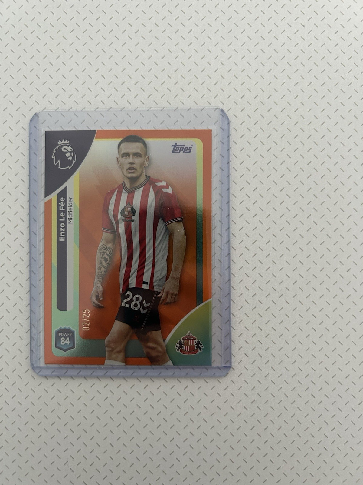 Topps Premier League 2025/26 Enzo Le Fee Sunderland /25 for sale on Ebay