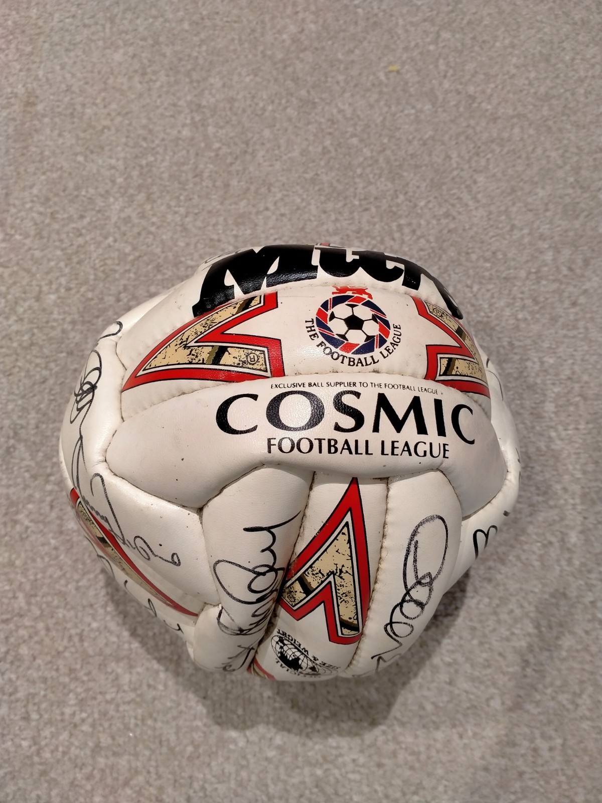 Signed Football. 1992/93. Norwich City Premier League. for sale on Ebay