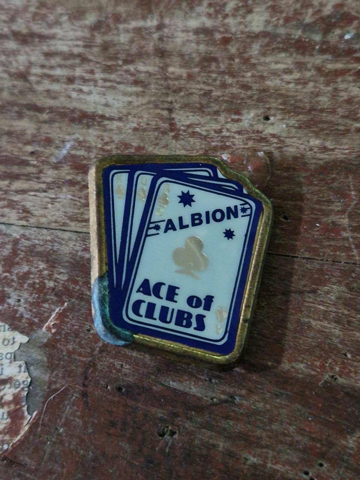 WEST BROMWICH ALBION F C - 70's COFFER INSERT COLLECTABLE VINTAGE FOOTBALL BADGE for sale on Ebay