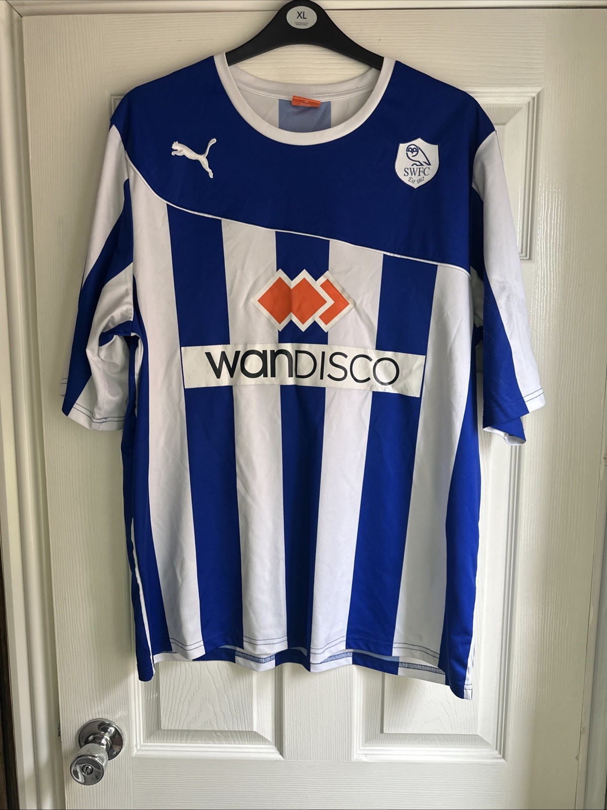 2013 Sheffield Wednesday Home Football Shirt Size XXL for sale on Ebay