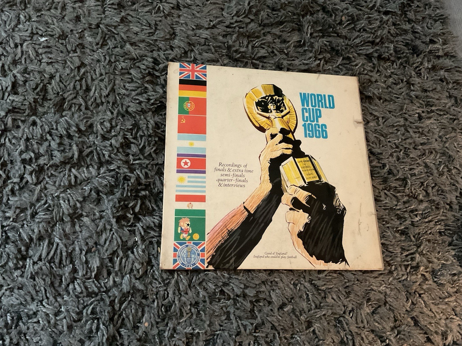 World Cup 1966 Double Album Plus Official World Cup Programme for sale on Ebay