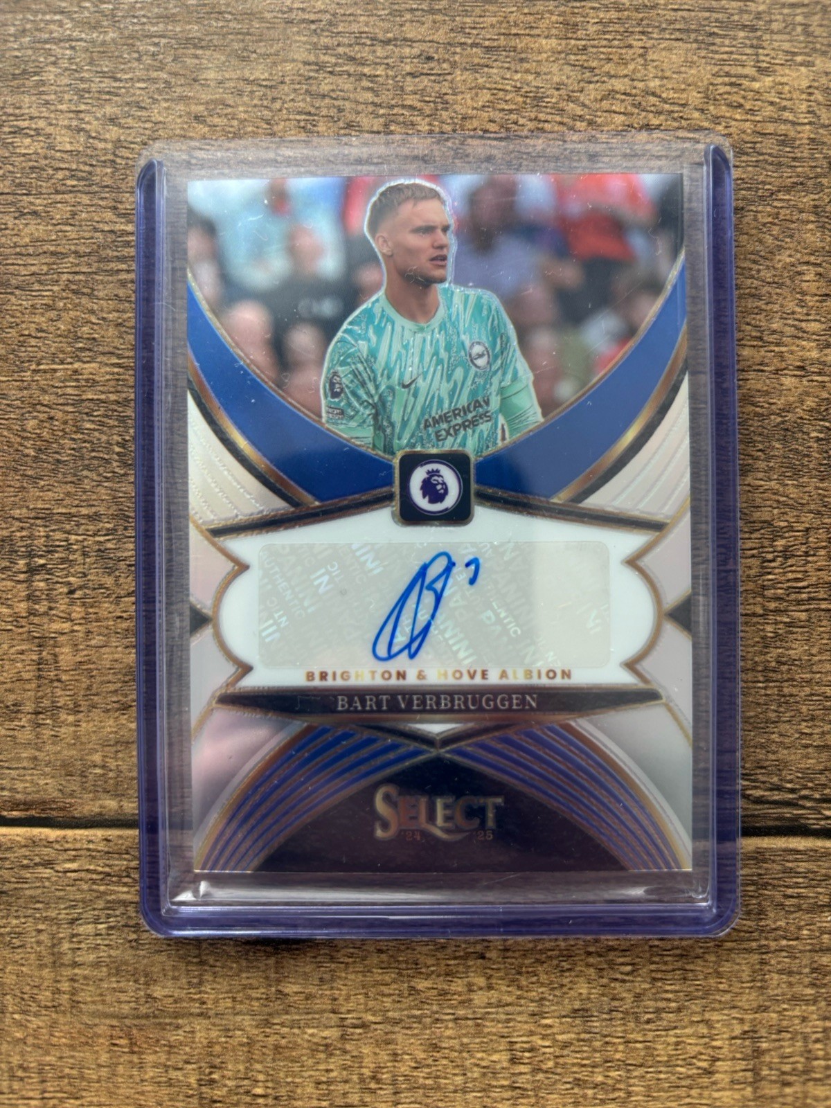 Panini Select Premier League 2024/25 Brighton Bart Verbruggen Auto for sale on Ebay