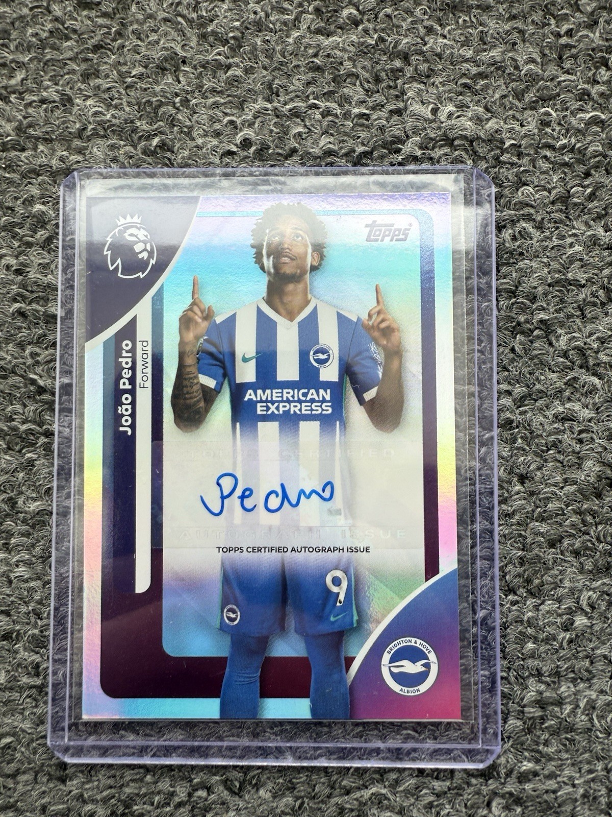Joao Pedro - 2025-26 Topps Premier League Auto - Brighton for sale on Ebay