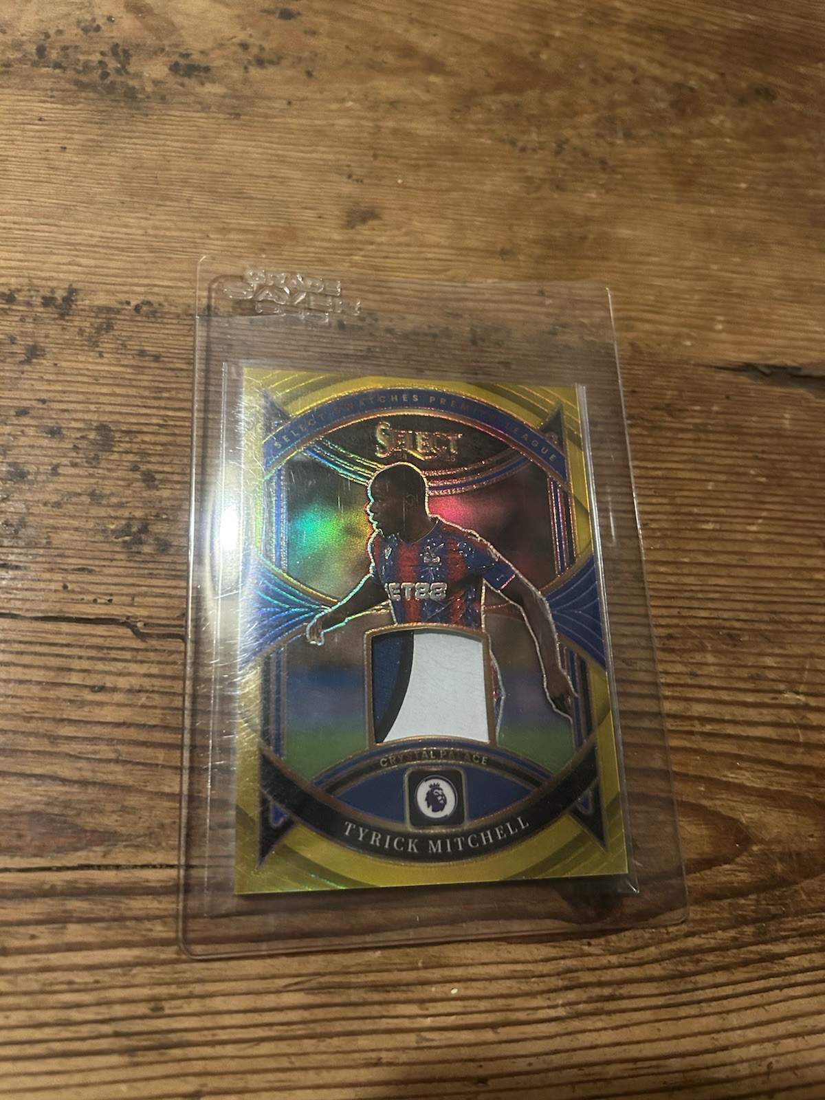 Tyrick Mitchell Panini Select EPL 2024/25 Patch 1/10 Bookend Palace #SW-TM RARE for sale on Ebay