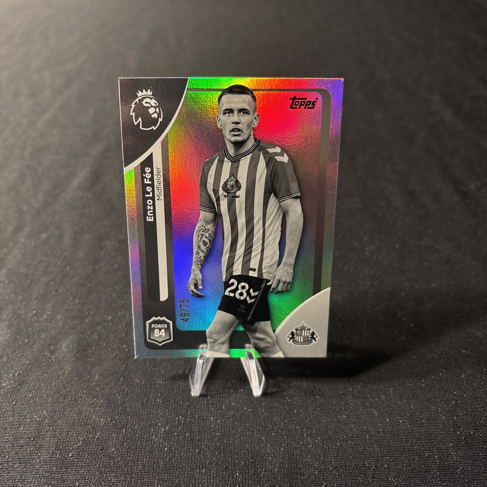 Topps Premier League 2026 - Enzo Le Fée - Sunderland /75 for sale on Ebay