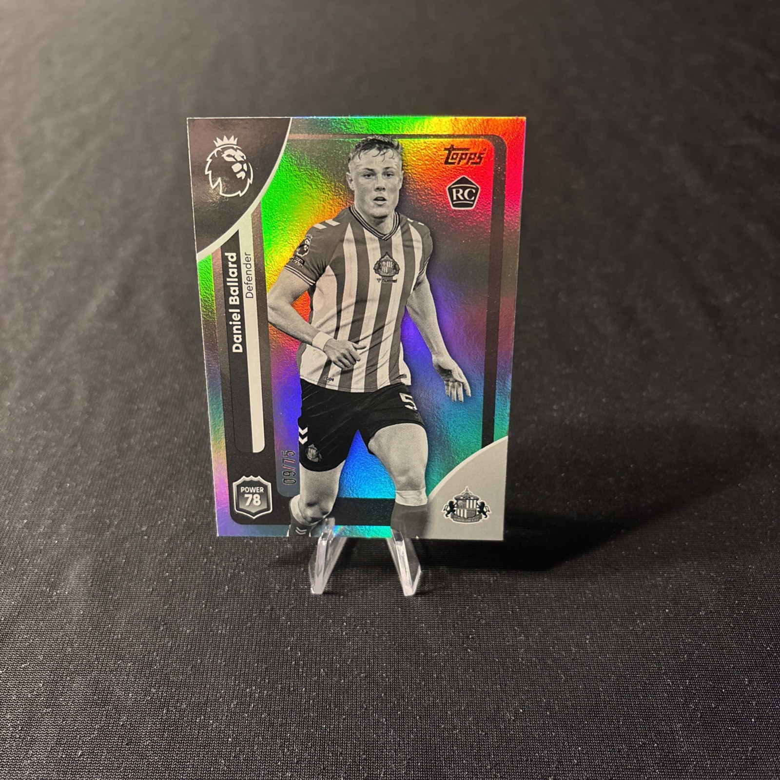 2026 Topps Premier League Dan Ballard RC /75 Sunderland for sale on Ebay